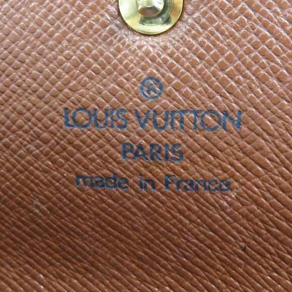 Auth LOUIS VUITTON Monogram Portefeuille Sarah Long Wallet Brown - Picture 7 of 11